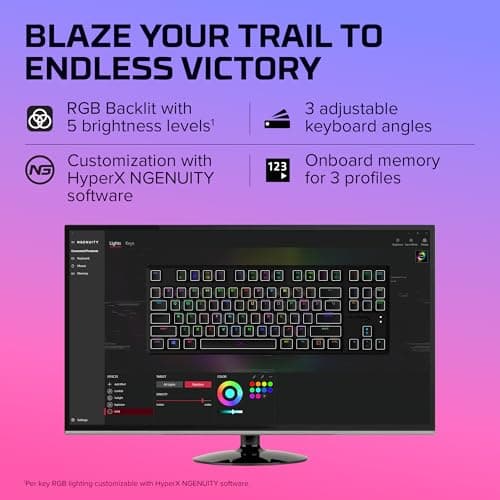 HP HyperX Alloy Origins Core RGB Wired Gaming Keyboard image