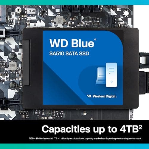 Western Digital Blue SA510 1TB 2.5" SSD SATA 6.0 Gb/s image
