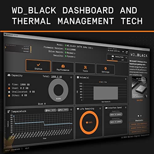 Western Digital Black SN770 500GB SSD M.2-2280 PCIe 4.0 X4 NVMe image