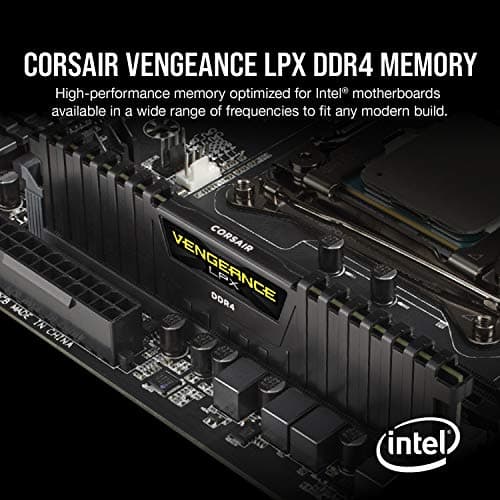 Corsair Vengeance LPX 32GB (2x16GB) DDR4 3600 CL18 Black image