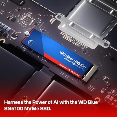 SanDisk WD Blue SN5100 2TB SSD M.2-2280 PCIe 4.0 x4 NVMe image