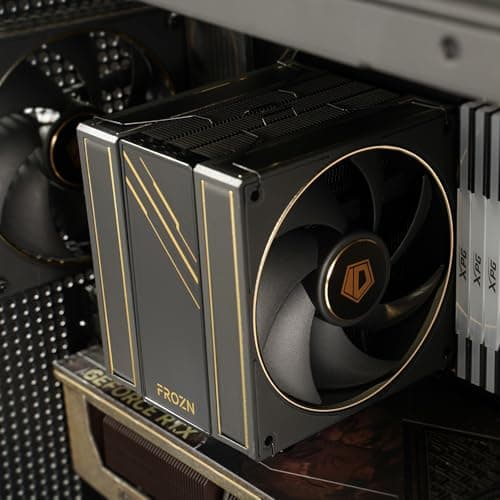 ID-COOLING FROZN A410 GDL 78 CFM Air 152mm Black / Gold image