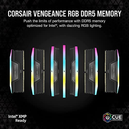 Corsair Vengeance RGB 32GB (2x16GB) DDR5 6400 CL36 Black image