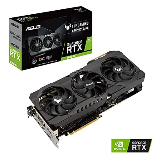 Asus TUF GAMING OC GeForce RTX 3080 Ti 12GB GDDR6X Black image