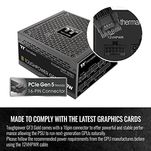 Thermaltake Toughpower GF3 TT Premium Black 850W Fully Modular 80+ Gold Certified image