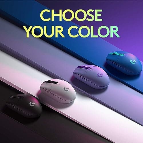 Logitech G305 LIGHTSPEED Wireless Gaming Mouse Lilac image