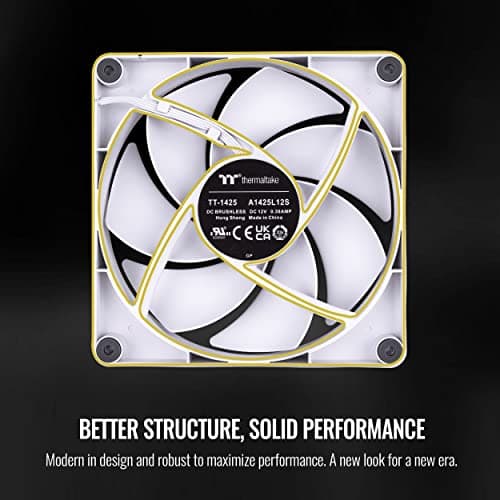 Thermaltake CT120 120mm White PWM 57.05 CFM 2-Pack image