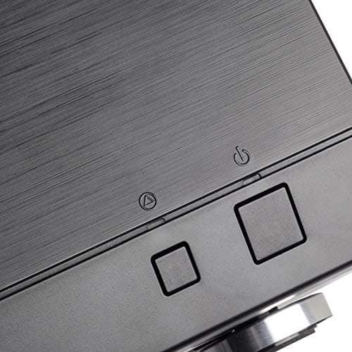 Silverstone GD09 HTPC Black Mesh Side Panel with USB 3.2 Gen 2 Type-C USB 3.2 Gen 1 Type-A image