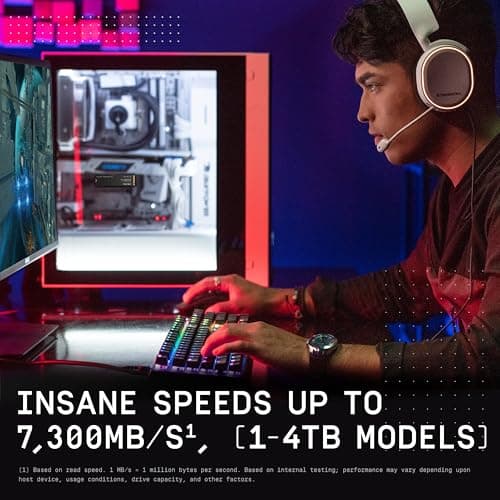 Western Digital WD_Black SN850X 1TB SSD M.2 PCIe 4.0 NVMe image