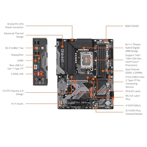 Gigabyte Z790 GAMING PLUS AX DDR5 ATX image