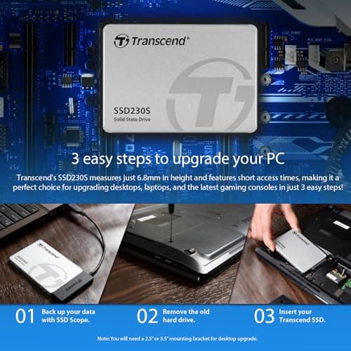 Transcend SSD230S 512GB SSD 2.5" SATA image