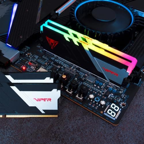 Patriot Viper Venom RGB Black / White DDR5-6400 CL40 32GB (2x16GB) image