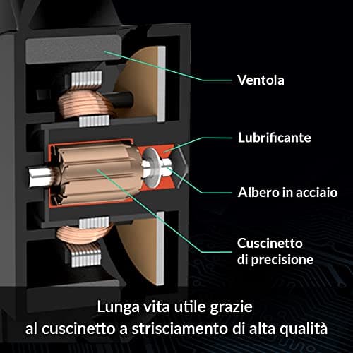 ARCTIC P12 PST 120mm Black A-RGB PWM 0dB 48.8 CFM 3-Pack image