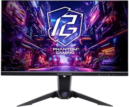 ASRock Phantom Gaming PG27QRT1B 27" 1440p 180Hz VA Curved Monitor image