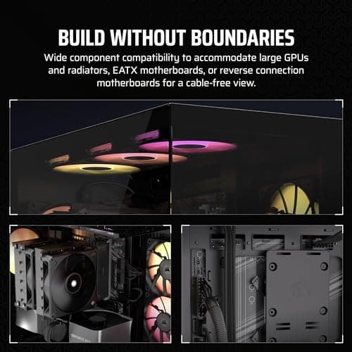 Corsair 3500X ARGB ATX Mid Tower Black Tempered Glass image