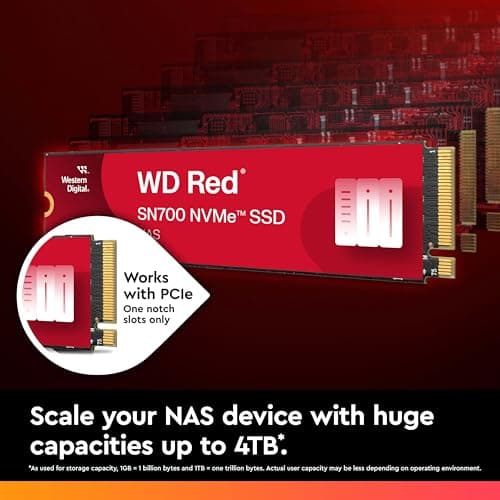 Western Digital Red SN700 1TB M.2 SSD NVMe image