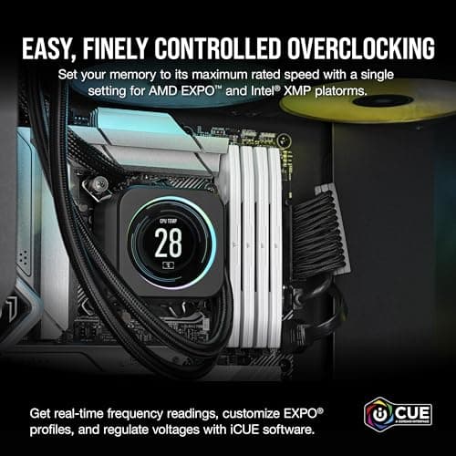 Corsair Vengeance White DDR5-6000 CL36 32GB (2x16GB) image