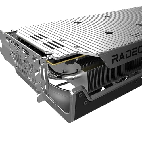 XFX Radeon RX 7800 XT Speedster MERC 319 Black 16GB GDDR6 Black Silver image