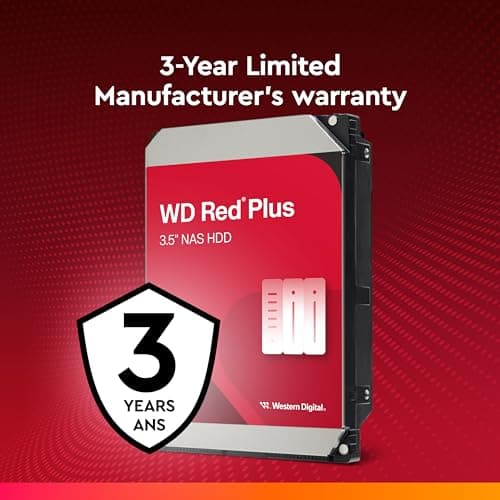 WD Red Plus Internal NAS HDD 3.5" - 8TB image