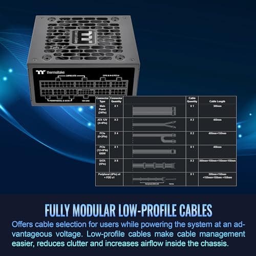 Thermaltake Toughpower SFX 1000W Fully Modular 80+ Platinum Certified image