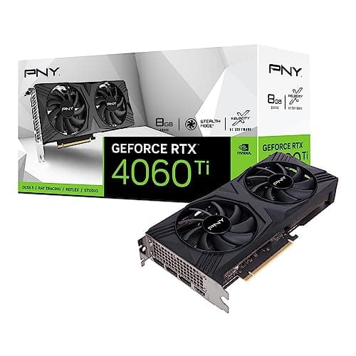 PNY VERTO GeForce RTX 4060 Ti 8GB GDDR6 Black image