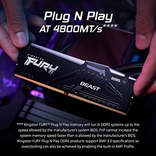 Kingston FURY Beast RGB DDR5-5600 CL36 32GB (1x32GB) image