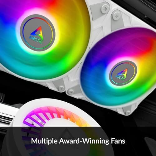 ARCTIC Liquid Freezer III Water 240mm A-RGB 48.82 CFM White image