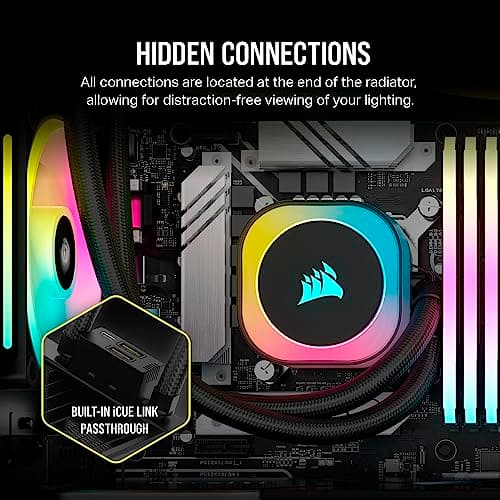 Corsair iCUE LINK H115i RGB Water 280mm Black image