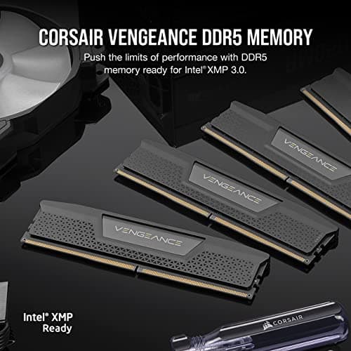 Corsair Vengeance Black DDR5-5200 CL38 192GB (4x48GB) image