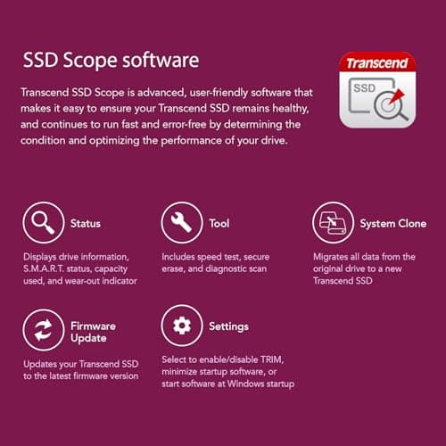 Transcend 220S 512GB SSD M.2-2280 PCIe 3.0 x4 NVMe image