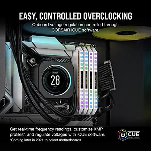 Corsair Dominator Platinum RGB White DDR5-6200 CL36 32GB (2x16GB) image