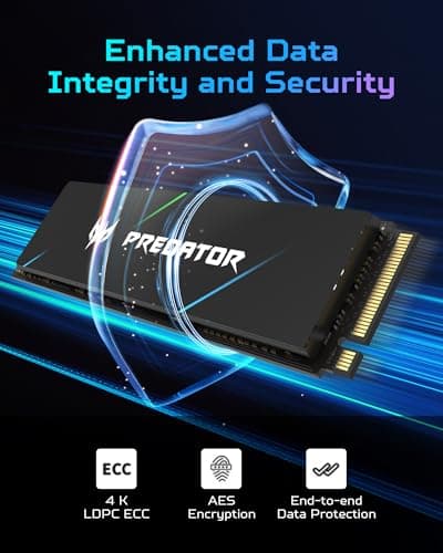 Acer Predator GM7000 4TB M.2 SSD PCIe 4.0 NVMe image