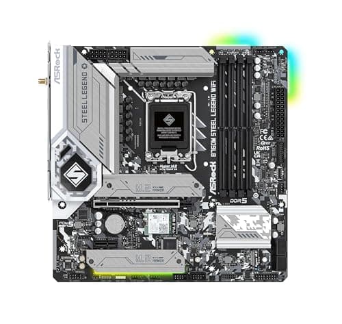 ASRock B760M Steel Legend WiFi LGA1700 DDR5 Micro ATX image