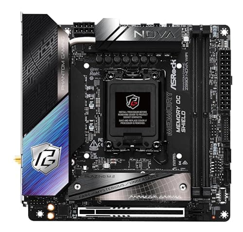 ASRock Z890I Nova WiFi LGA1851 DDR5 Mini ITX image