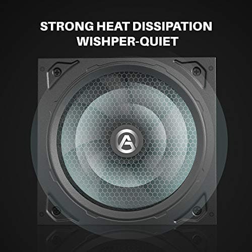 ARESGAME AGK Black / Red ATX 850W Fully Modular 80+ Gold image