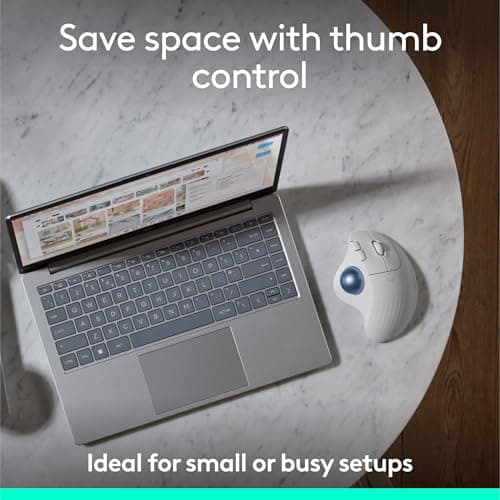 Logitech ERGO M575S Wireless Bluetooth Trackball image