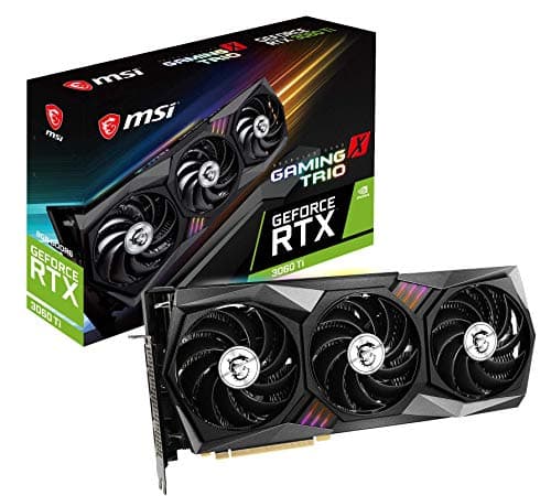 MSI GAMING X TRIO GeForce RTX 3060 Ti 8GB GDDR6 Black / Silver main image