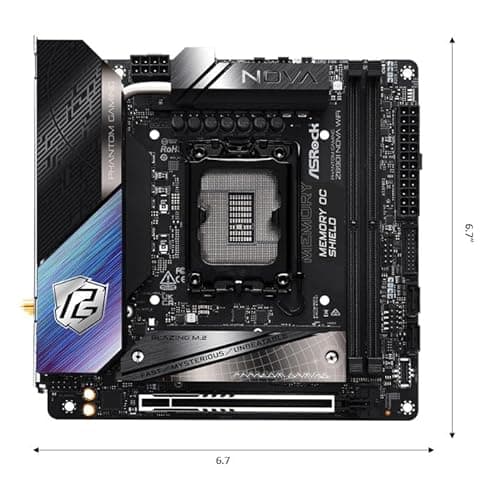 ASRock Z890I Nova WiFi LGA1851 DDR5 Mini ITX image