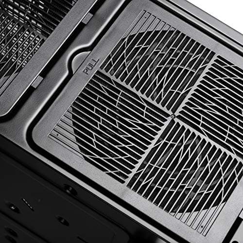 Silverstone GD09 HTPC Black Mesh Side Panel with USB 3.2 Gen 2 Type-C USB 3.2 Gen 1 Type-A image