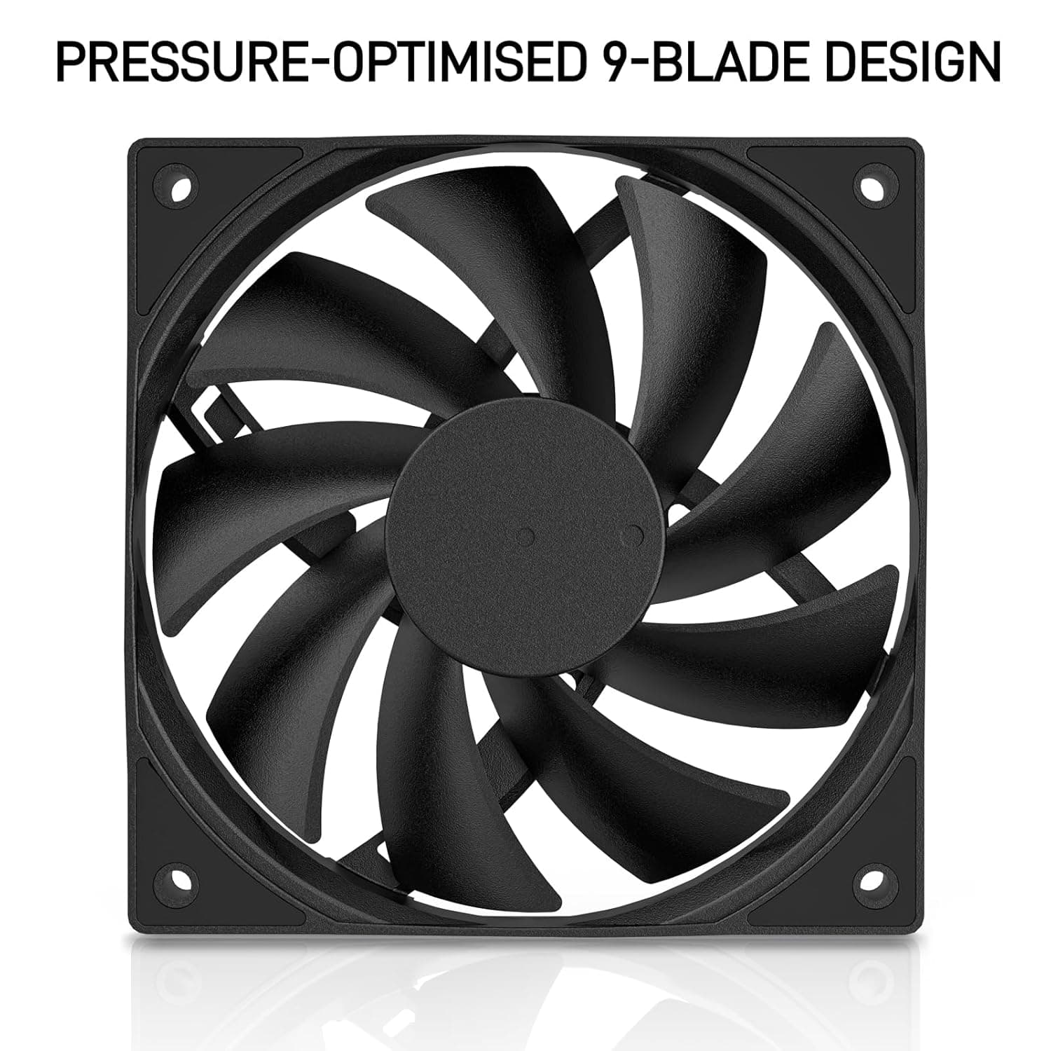 DARKROCK BK120 120mm Black Fans 3 pack image
