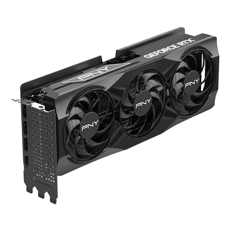 PNY GeForce RTX 5070 Ti 16GB GDDR7 Black Triple Fan image