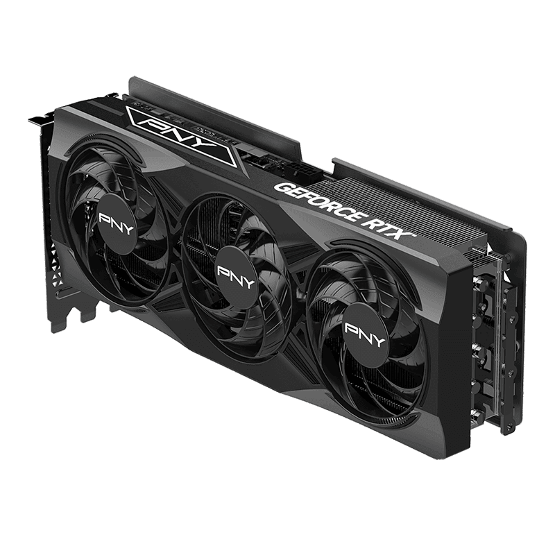 PNY GeForce RTX 5070 Ti 16GB GDDR7 Black Triple Fan image