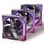 Fishbone Fans Asiahorse NYOTA 120mm Case Fans (3-Pack) Black Reverse Blade | BuildCores