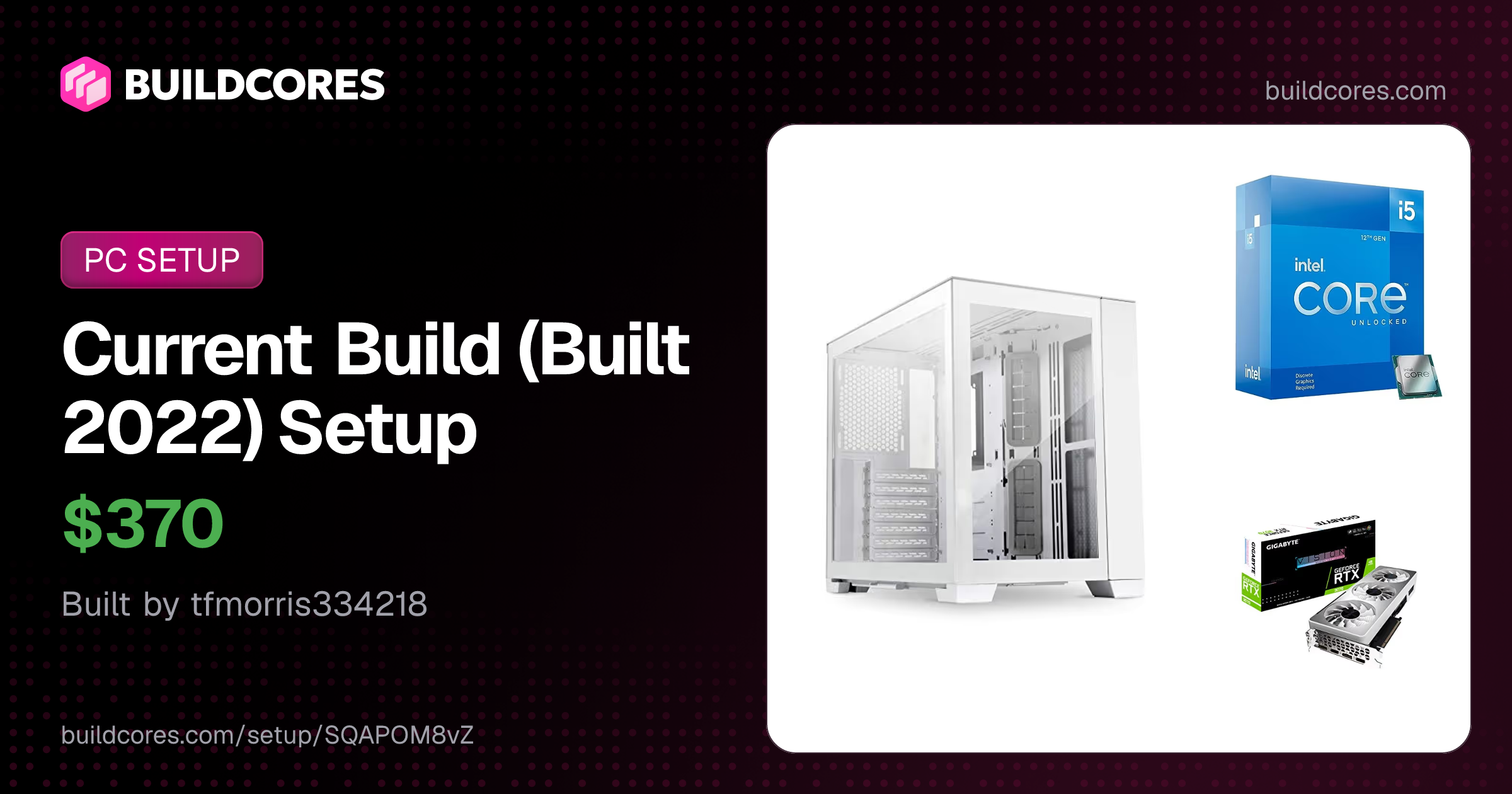 BuildCores PC Build: Current Build (Built 2022) | BuildCores