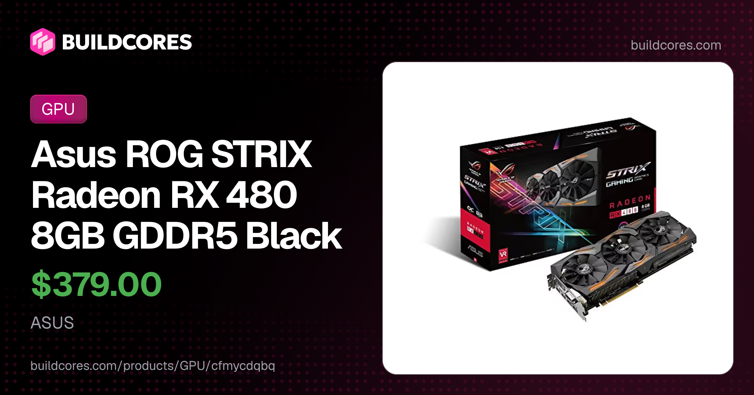 GPU Details | BuildCores