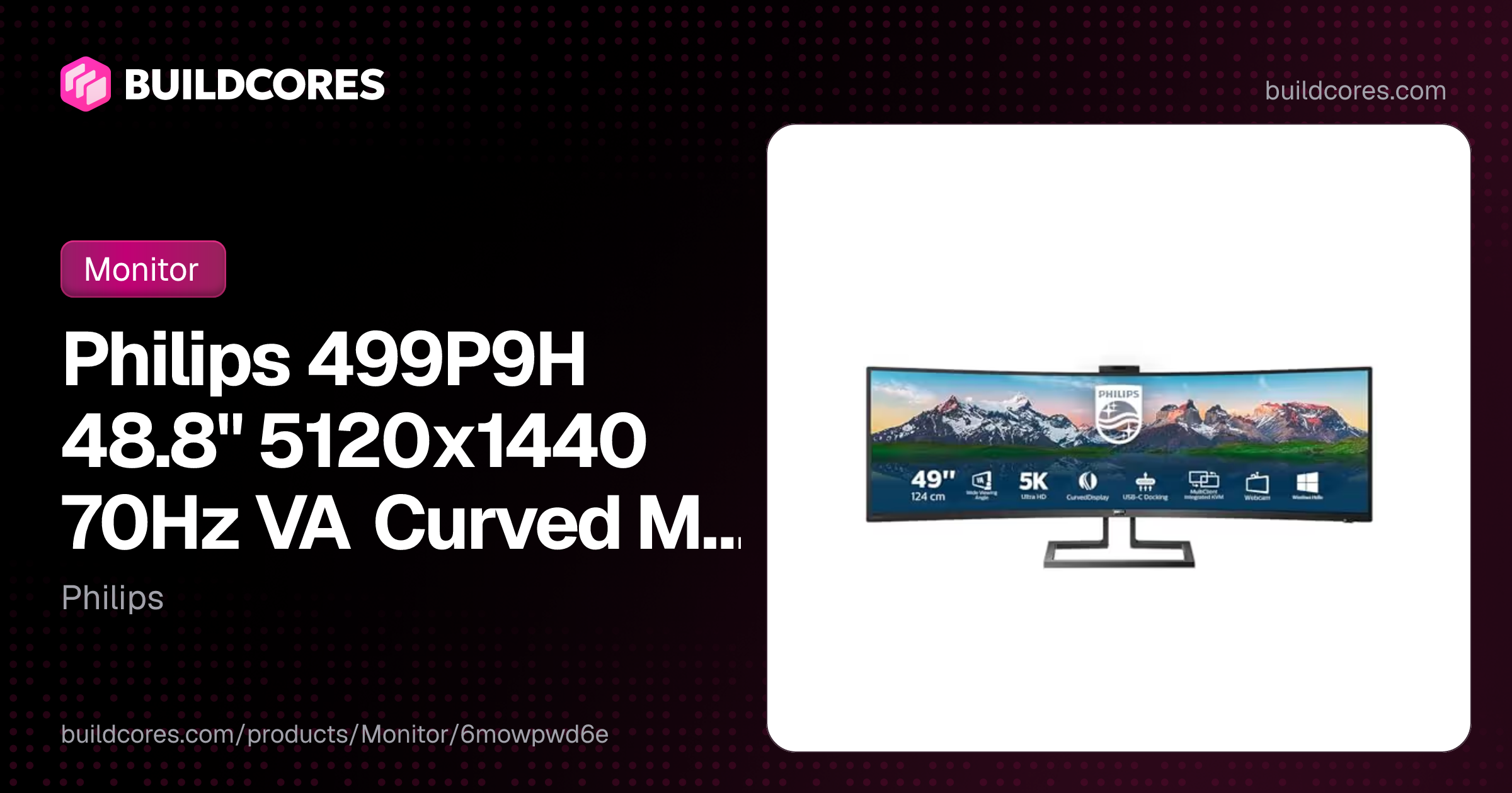 Philips 499P9H 48.8
