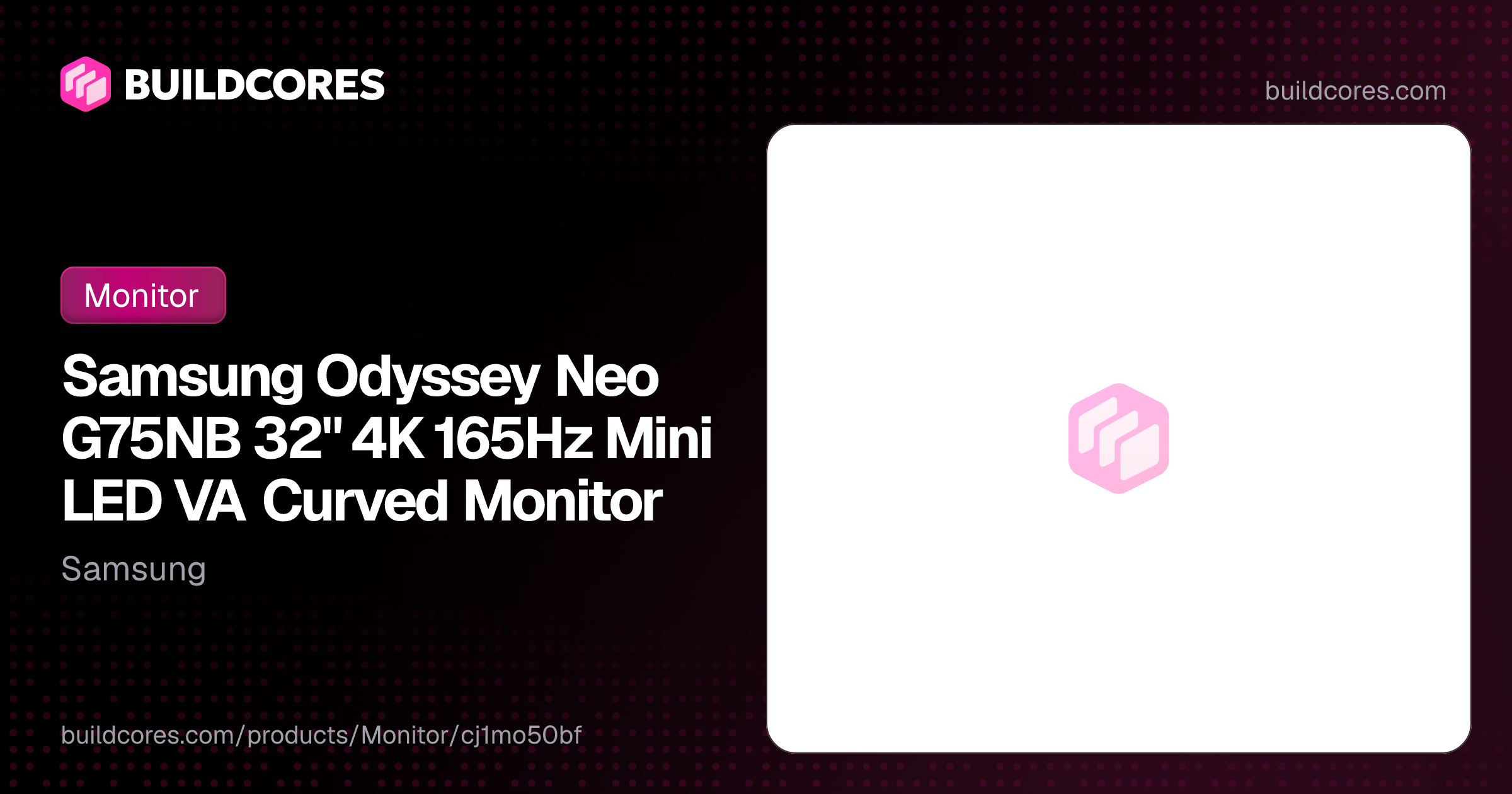 Samsung Odyssey Neo G75NB 32